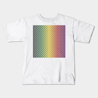 African Colours Metaball Pattern Kids T-Shirt